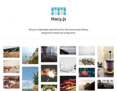 Macy.js 網(wǎng)頁流布局JS插件，僅4KB大